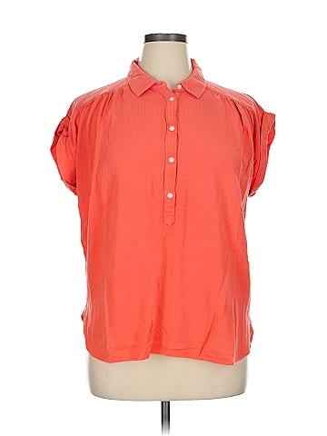 Ann Taylor LOFT Short Sleeve Blouse (view 1)