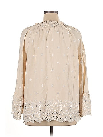 Belle By Kim Gravel 3/4 Sleeve Blouse (view 2)