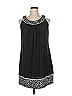 R&M Richards 100% Polyester Black Casual Dress Size 14 - photo 1