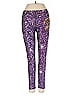Terez Paisley Purple Active Pants Size S - photo 1
