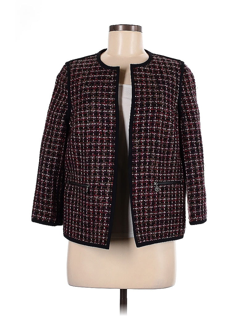 Pre-owned Anne Klein Blazer Jacket In Pink