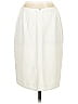 Kasper 100% Polyester Solid Ivory Formal Skirt Size 2 - photo 2