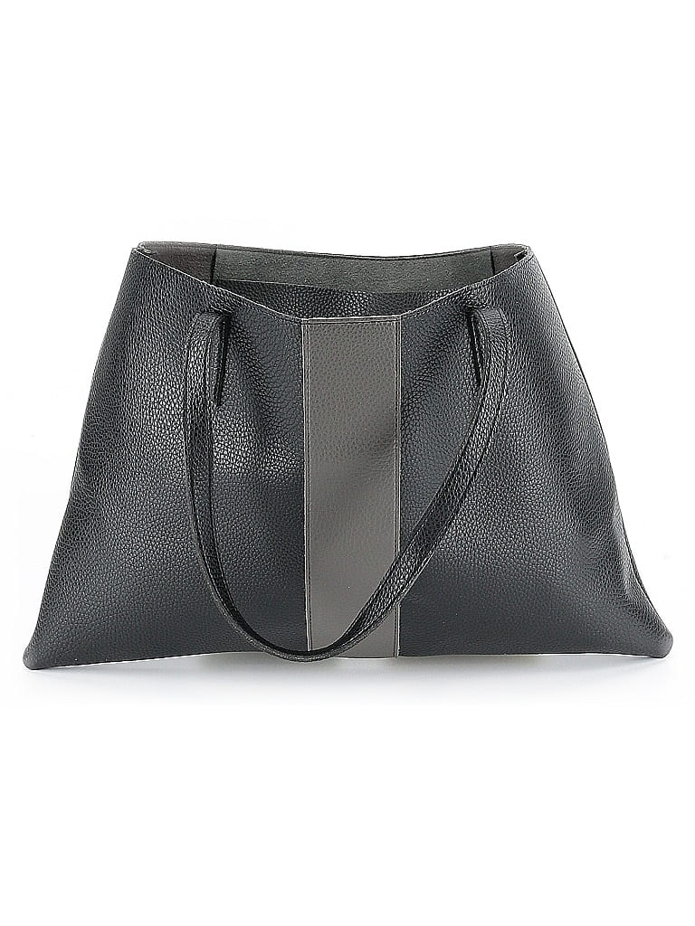 Vince Camuto Stripes Black Tote One size - photo 1