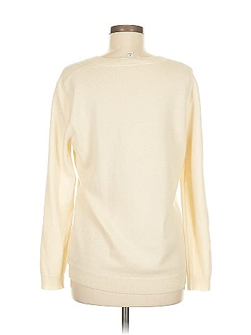 White + Warren Cashmere Pullover Sweater (view 2)
