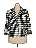Catherine Malandrino Houndstooth Ivory Blazer Size XXL - photo 1
