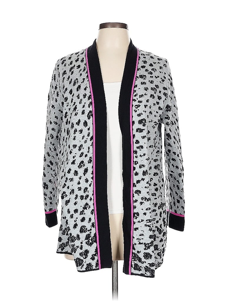 Click to view more detailed imagery on our partner's website Pre-owned Nic + Zoe Cardigan Sweater In Silver