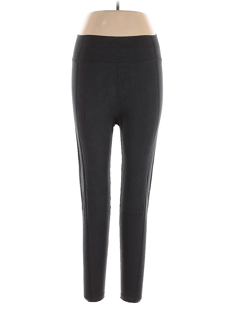 Pre-owned Aerie Active Pants In Black