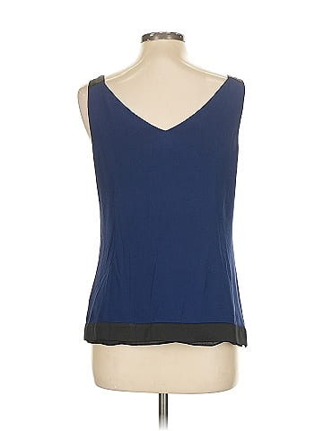 White House Black Market Sleeveless Silk Top (view 2)