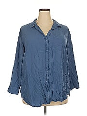 Velvet Heart 3/4 Sleeve Button Down Shirt