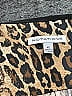 Notations Animal Print Brown 3/4 Sleeve Blouse Size XL - photo 3