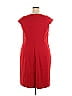 AK Anne Klein Solid Red Cocktail Dress Size 18 - photo 2