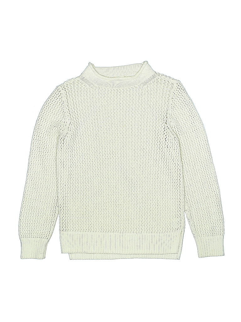 Crewcuts 100% Cotton Ivory Turtleneck Sweater Size 12 (big kids) - photo 1