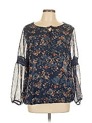 Roz & Ali Long Sleeve Blouse