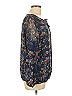 Roz & Ali 100% Polyester Blue Long Sleeve Blouse Size L - photo 4