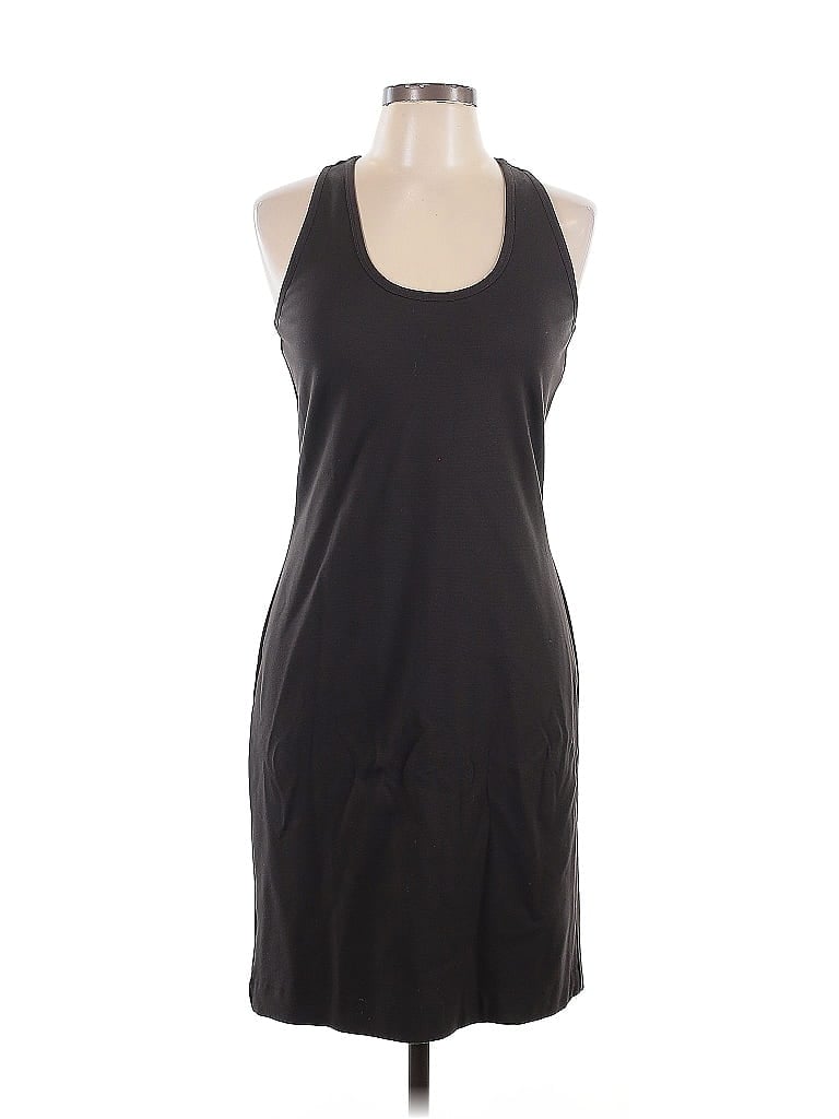 W by Worth Black Brown Casual Dress Size 6 - photo 1