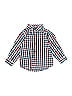 Nautica Checkered-gingham Blue Long Sleeve Button-Down Shirt 12-18 MO / 18 MO - photo 1