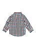 Nautica Checkered-gingham Blue Long Sleeve Button-Down Shirt 12-18 MO / 18 MO - photo 2