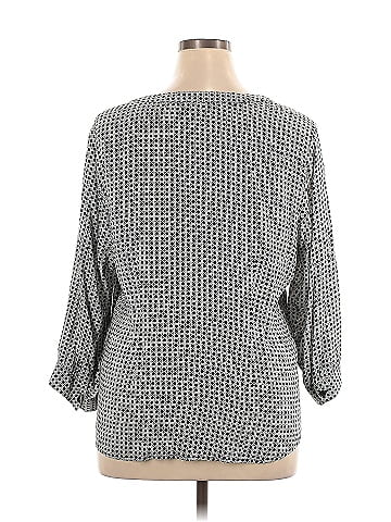 Adrienne Vittadini 3/4 Sleeve Blouse (view 2)