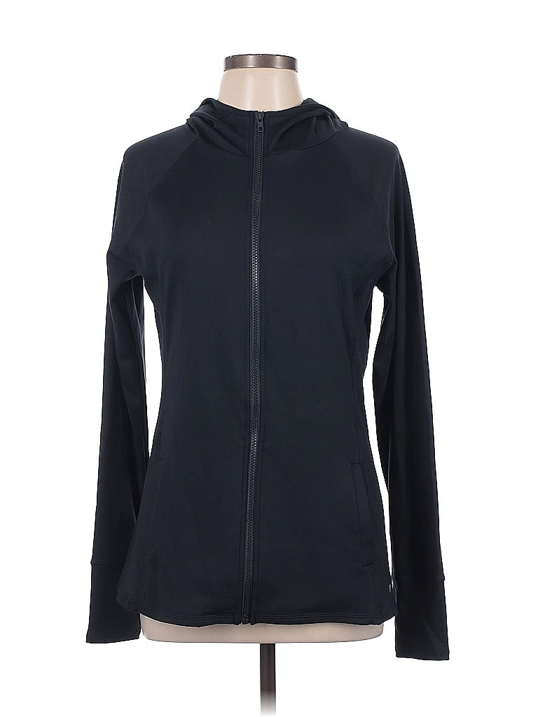Marika Black Zip Up Hoodie Size L - photo 1