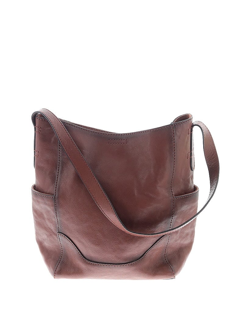 FRYE 100% Leather Brown Leather Shoulder Bag One size - photo 1