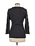 Deletta Gray 3/4 Sleeve Top Size M - photo 2