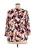 JM Collection Pink 3/4 Sleeve Blouse Size 2X - photo 2
