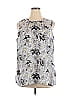 Violet & Claire 100% Polyester Gray Sleeveless Blouse Size 2X - photo 1