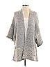 Easel 100% Acrylic Gray Cardigan Size S - photo 1