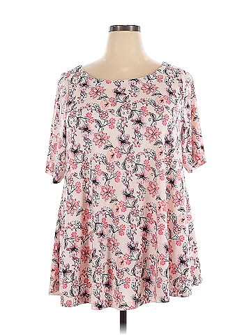 Lane Bryant Short Sleeve Blouse (view 1)