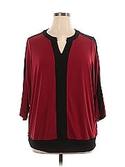 Susan Graver 3/4 Sleeve Blouse