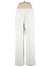 Carmen Carmen Marc Valvo Solid Ivory Dress Pants Size 10 - photo 2