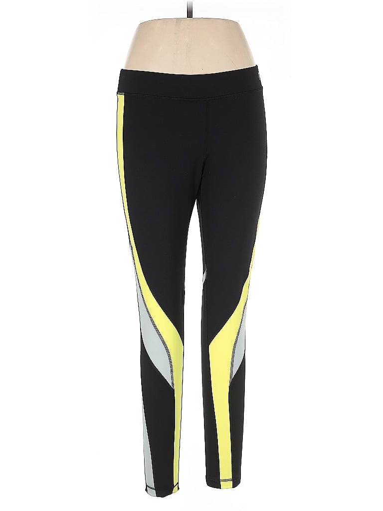 Fila Sport Color Block Yellow Active Pants Size L - photo 1