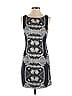 Mara Hoffman Graphic Gray Casual Dress Size 4 - photo 1