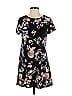Wallflower Print Black Casual Dress Size S - photo 1