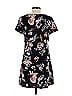 Wallflower Print Black Casual Dress Size S - photo 2