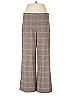 Karen Kane Plaid Brown Dress Pants Size M - photo 1