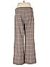 Karen Kane Plaid Brown Dress Pants Size M - photo 2