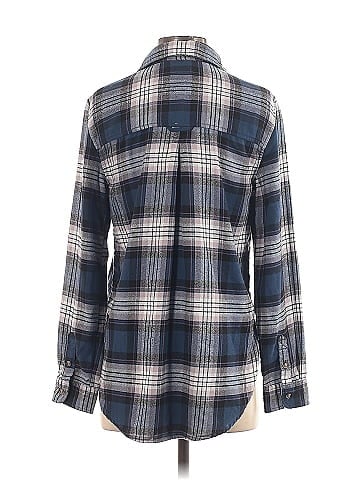 American Eagle Outfitters Long Sleeve Button-Down Shirt (view 2)