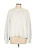 Worth New York 100% Cotton White Pullover Sweater Size L - photo 1
