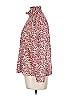 Robert Rodriguez 100% Polyester Floral Pink Long Sleeve Blouse Size 8 - photo 5