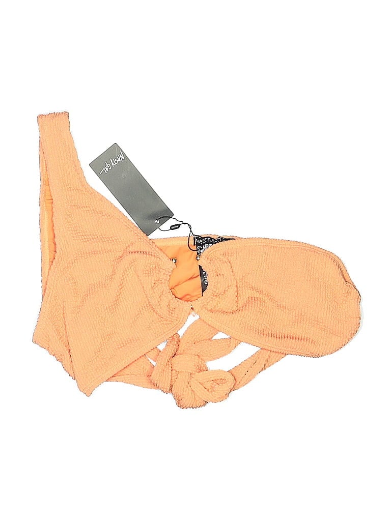 NASTY GAL INC. Pre-owned Swimsuit Top Orange Swimwear