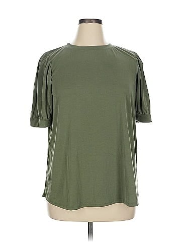 Green Envelope 3/4 Sleeve T-Shirt (view 1)
