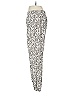 ATM 100% Silk Animal Print Silver Silk Pants Size M - photo 5