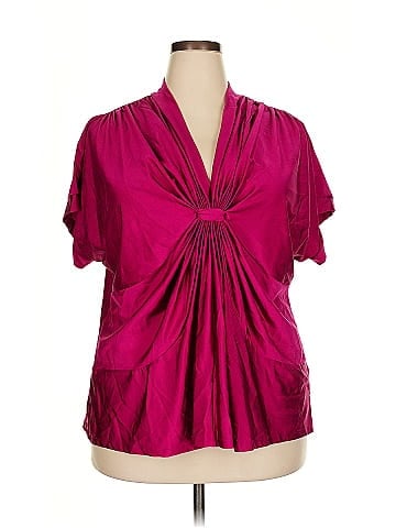 Adrienne Vittadini Short Sleeve Blouse (view 1)