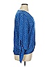 West Kei 100% Polyester Blue 3/4 Sleeve Blouse Size XL - photo 4