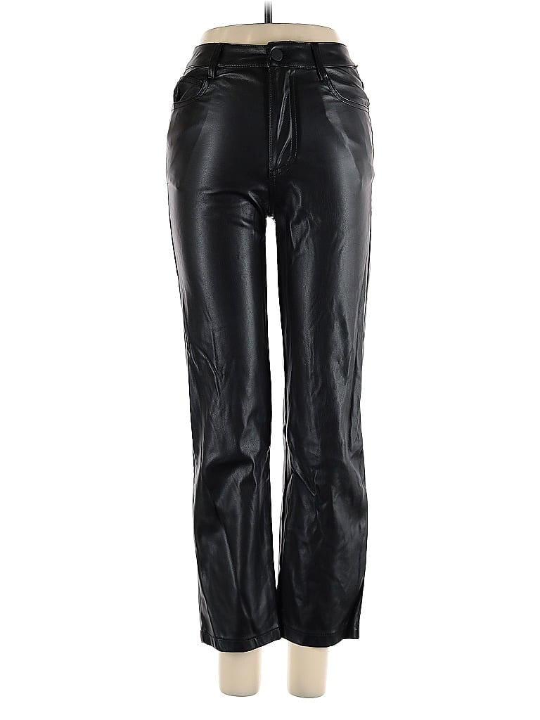 Click to view more detailed imagery on our partner's website Pre-owned Miou Muse Faux Leather Pants In Black