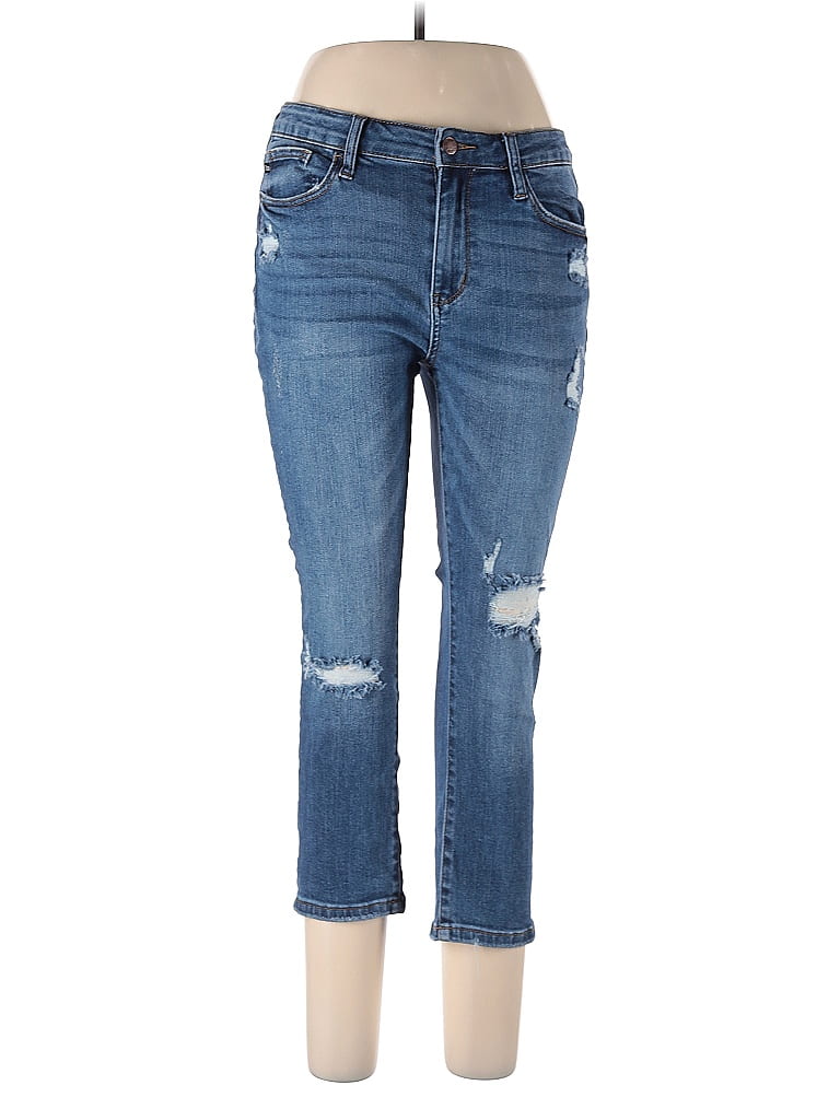 Judy Blue Hearts Blue Jeans Size 13 - photo 1