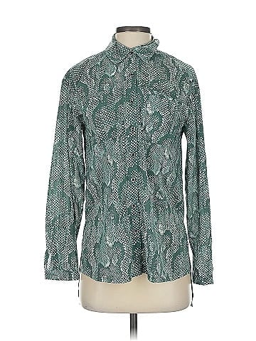 G by Giuliana Rancic Long Sleeve Blouse (view 1)
