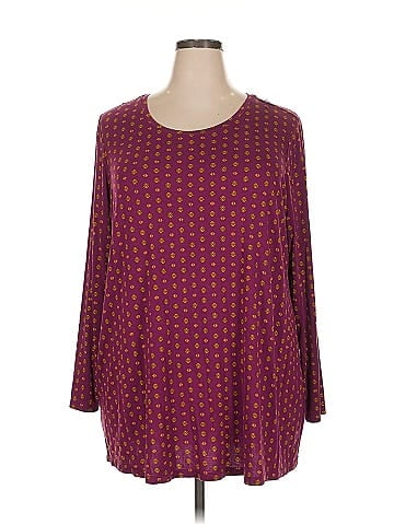 LOGO by Lori Goldstein Long Sleeve T-Shirt (view 1)