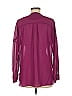 Arden B. 100% Polyester Burgundy Long Sleeve Blouse Size M - photo 2